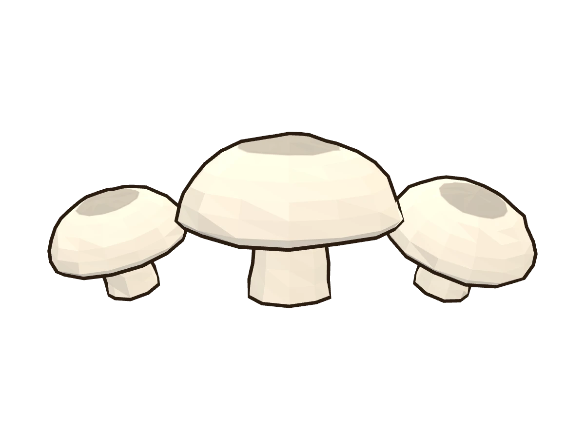 Champiñón (Agaricus bisporus)