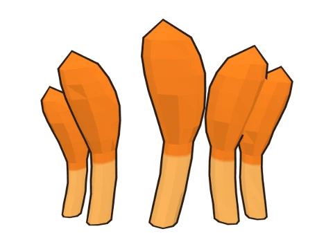 Scarlet caterpillar club