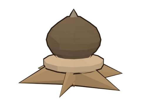 Collared earthstar