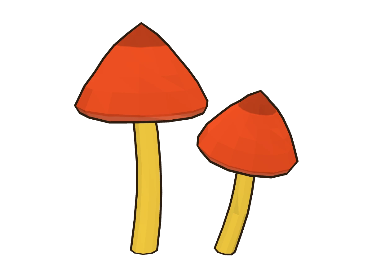 Witch's hat (Hygrocybe conica)