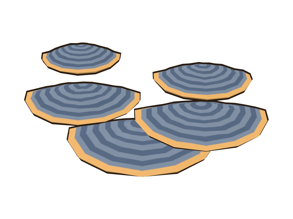 Turkey tail (Trametes versicolor)